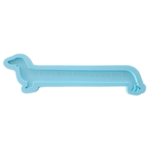 Molde De Silicone Para Resina Régua Salsicha 15cm - 1 Cavidade
