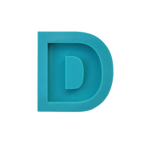 Molde Letra D 5mm