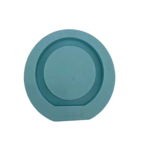 Molde De Silicone Para Resina Porta Guardanapo Anel Circulo - 1 Cavidade