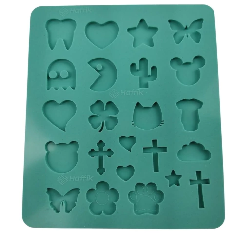 Molde Paleta Mini Acessórios Sortidos