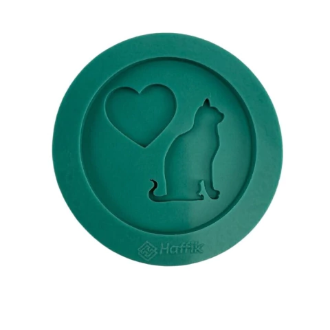 Molde Para Resina Cat Love