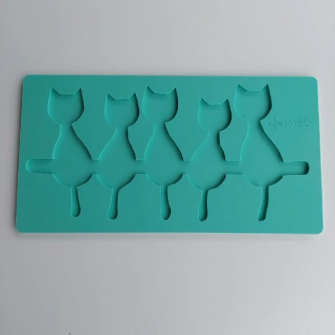 Molde Porta Chaves Gatinhos