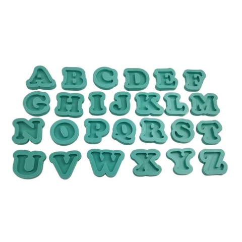 Molde Kit Alfabeto Fonte Cooper