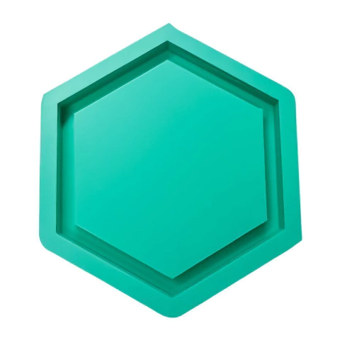 Molde Porta Copo Hexágono