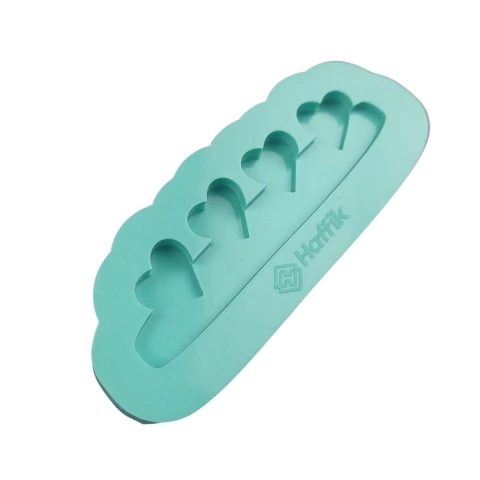 Molde Presilha 4 corações