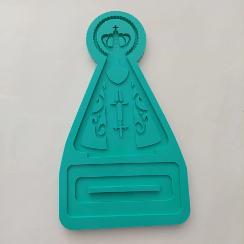 Molde Totem Nossa Senhora Aparecida 2 Cavidades