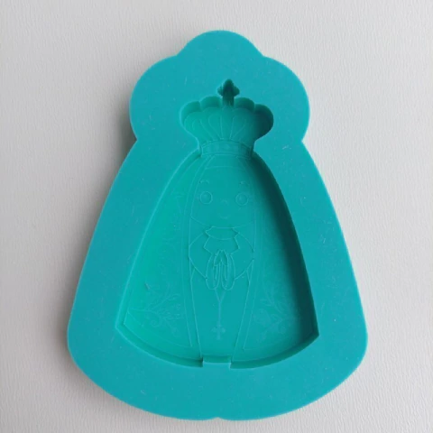 Molde Nossa Senhora Para Chaveiro - 1 Cavidade