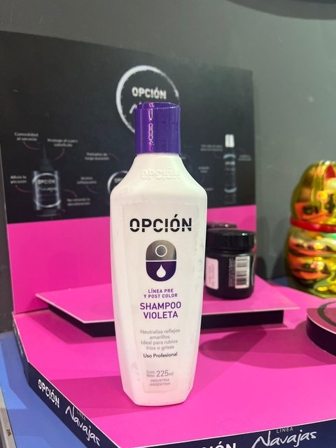 Shampoo violeta