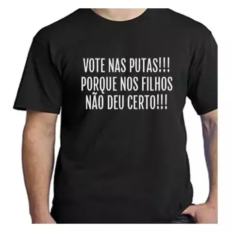 Remera Vote Por P Porque No Funcionó Para Nuestros Hijos