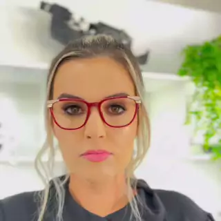 Armação de Grau Stella - Óculos de Grau - Vermelha