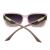 Óculos de Sol Capri - Proteção UVA e UVB - Rosa e Haste Trabalhada - loja online