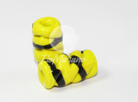 Firma Frizada GG - Amarelo com Preto