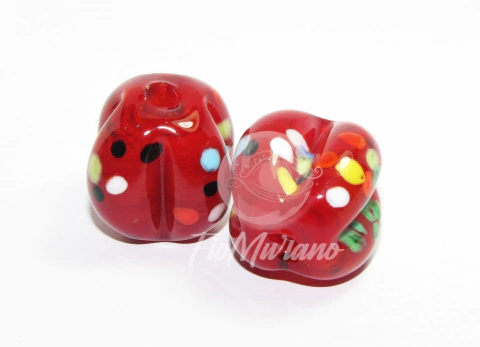 Pitanga GG - Vermelho Transparente com 7 Cores