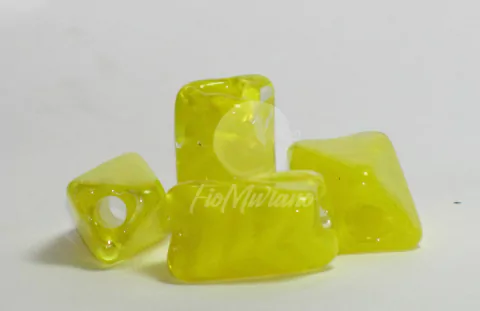 Cestavada M - Amarelo com Cristal