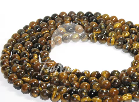 Fio Olho de Tigre Bola Lisa