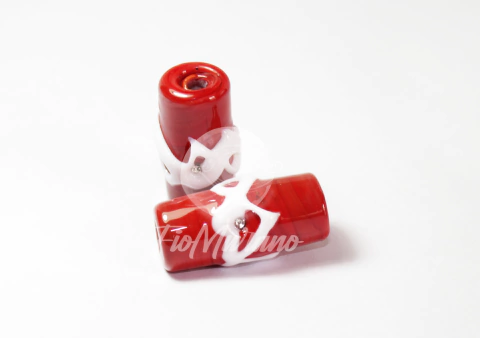 Firma de Luxo GG - Vermelho com Branco