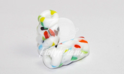 Firma Frizada M - Branco com 7 Cores