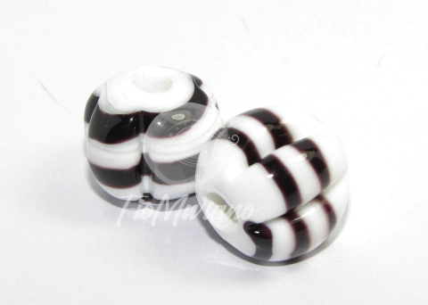 Pitanga G - Branco com Preto