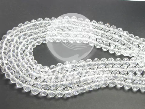Fio de Cristal AA Flat® 10mm - Crystal