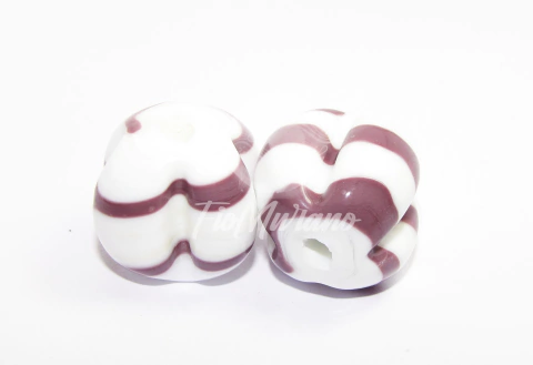 Pitanga GG - Branco com Roxo Leitoso