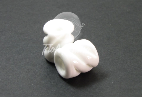 Tubinho Frizado TAM/ÚNICO - Branco Leitoso