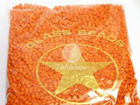 Missangão 6/0 - Laranja Leitoso