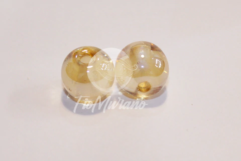 Bola M/ TAM ÚNICO - Ouro Transparente Irizado