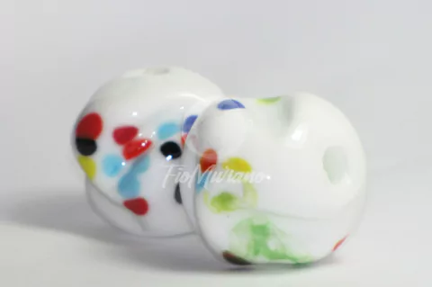 Carambola GG - Branco com 7 Cores Leitoso