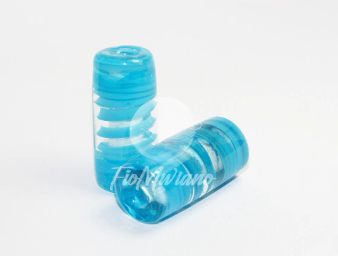 Firma Lisa GG - Cristal com Turquesa