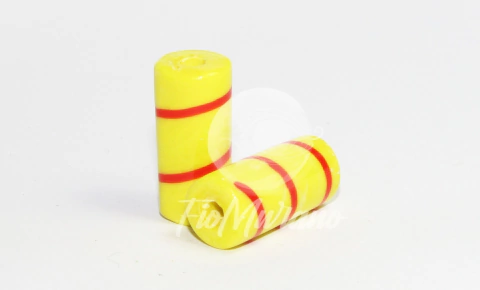 Firma Lisa M - Amarelo com vermelho