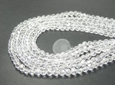 Fio de Cristal Bola Cult® 6mm - Cristal