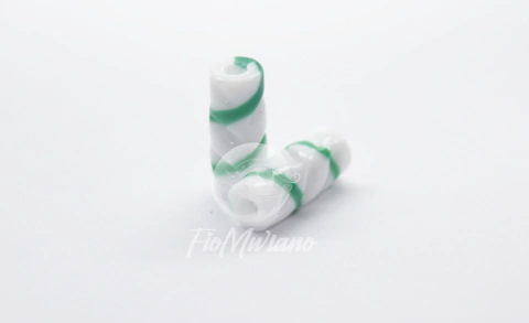 Firma Frizada M - Branco com Verde