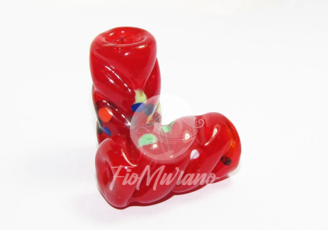 Firma Frizada GG - Vermelho Transparente com 7 Cores