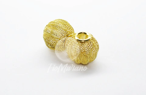 Firma/Entremeio de Metal Pitanga G - Dourada