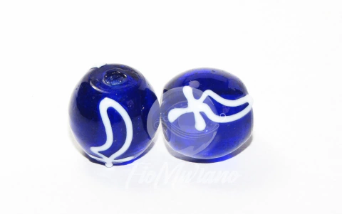 Bola G/ TAM ÚNICO - Azulão com Espada Branco