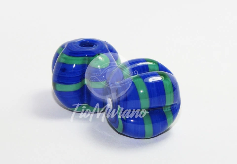 Pitanga GG - Azul Royal com Verde Bandeira