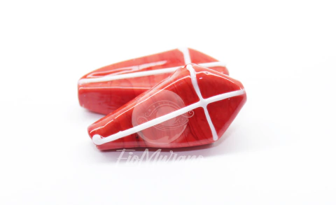 Caixões ll GG - Vermelho com Branco