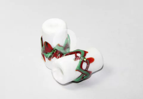 Firma de Luxo GG - Branco com Verde e Vermelho