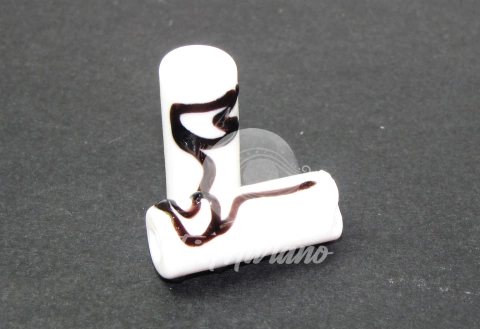 Firma Lisa M/ TAM ÚNICO - Branco com Cachimbo