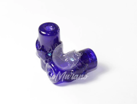 Firma de Luxo GG - Azulão Escuro com Strass