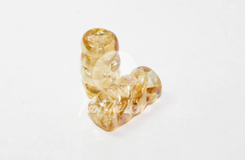 Firma frizada M Tam/único - Ouro transparente irizado