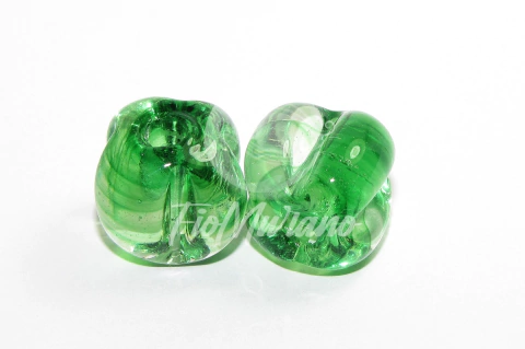 Pitanga M - Verde Esmeralda com Cristal