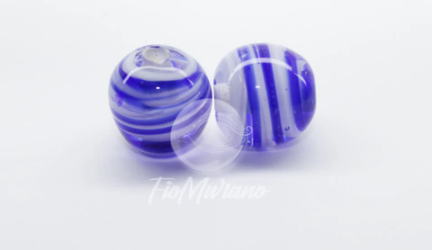 Bola GG - Cristal com Azulão e Branco - comprar online