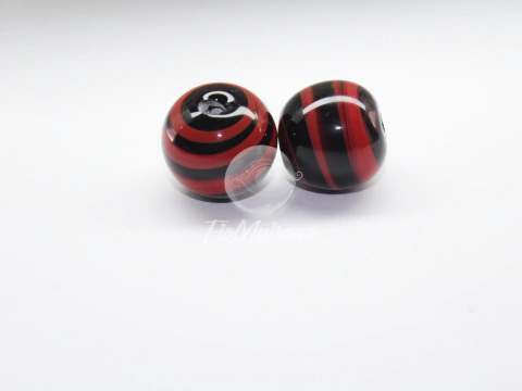 Bola GG - Cristal com Vermelho e Preto - comprar online