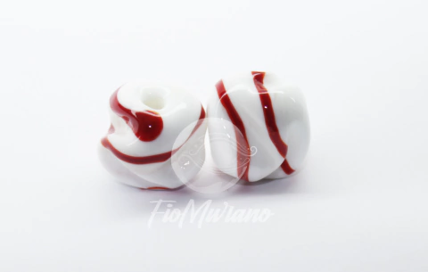 Carambola GG - Branco com Vermelho - comprar online