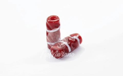 Firma Frizada M - Vermelho com Branco - comprar online