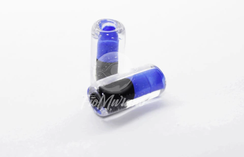 Firma Lisa M/ TAM ÚNICO - Cristal com Azul Royal e Preto - comprar online