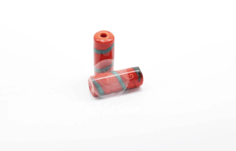 Firma Lisa M - Vermelho com Verde Leitoso - comprar online