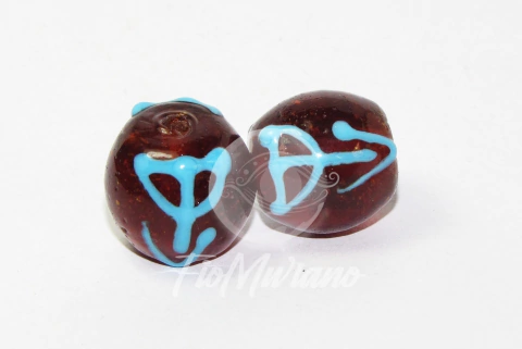 Bola G/ TAM ÚNICO - Âmbar com Flecha Turquesa