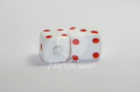 Dados G - Branco com Vermelho - comprar online